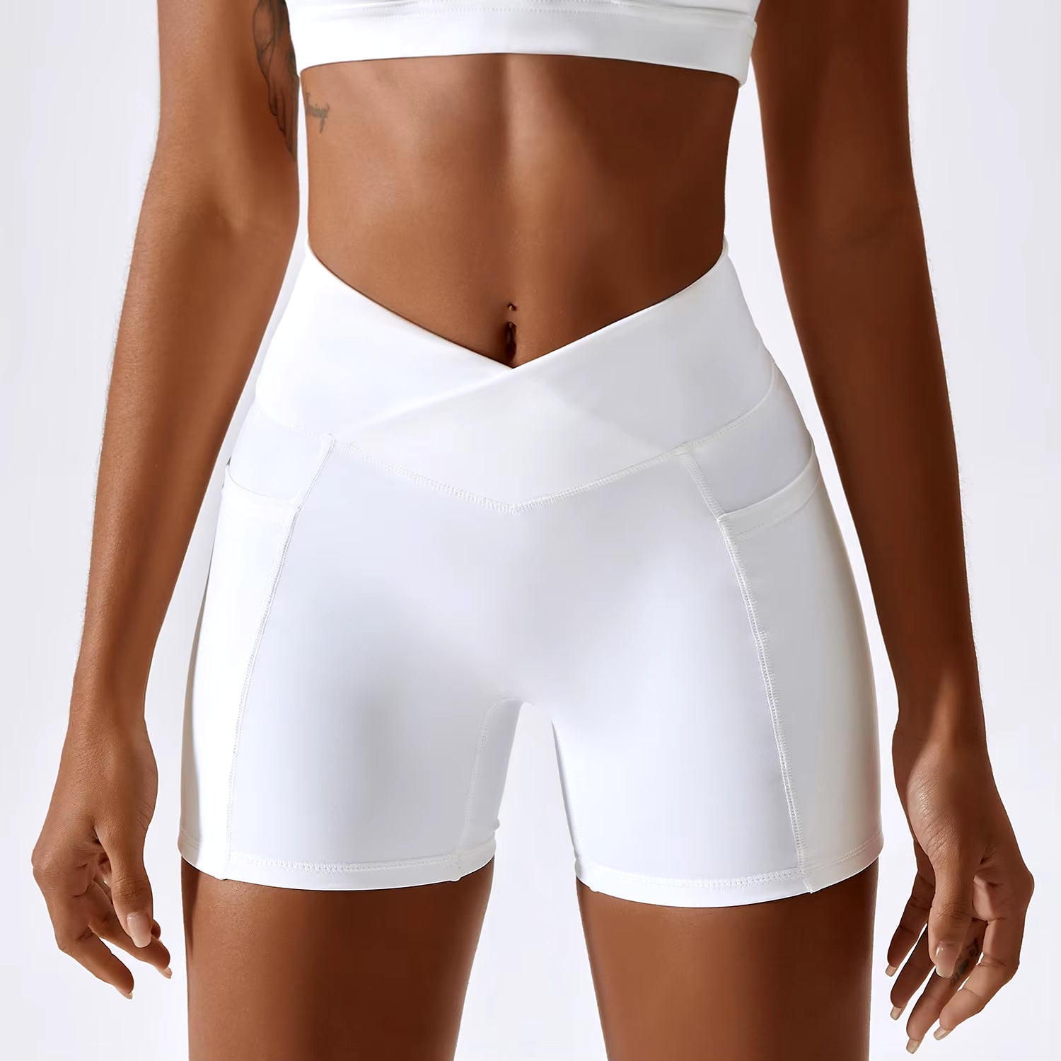 Woman High Waist Sport Shorts
